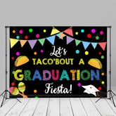 Aperturee - Rainbow Dots Lets Taco Bout Grad Fiesta Fotohintergrund